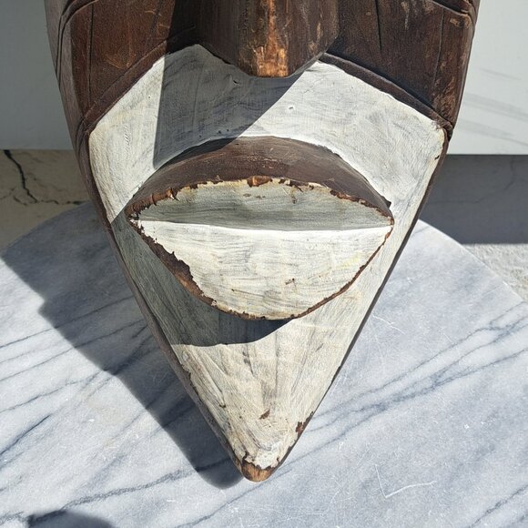 Gabon African Tribal Wall Mask - Picture 8 of 11